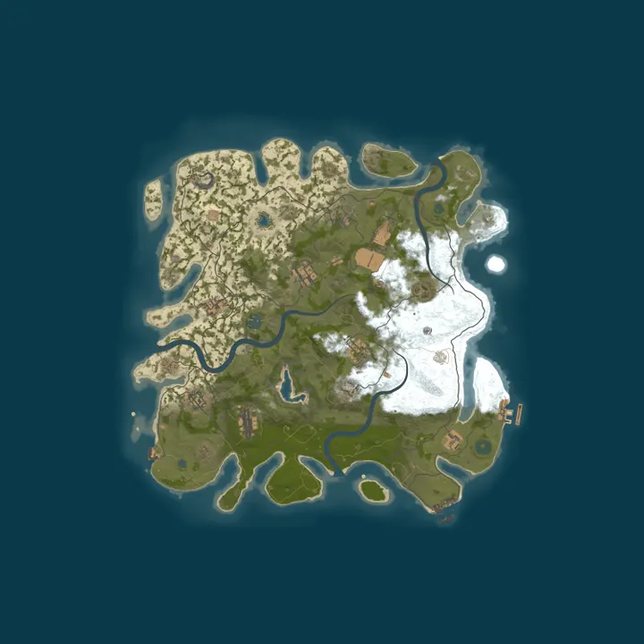 Map of Mighty Rust Mods 10X