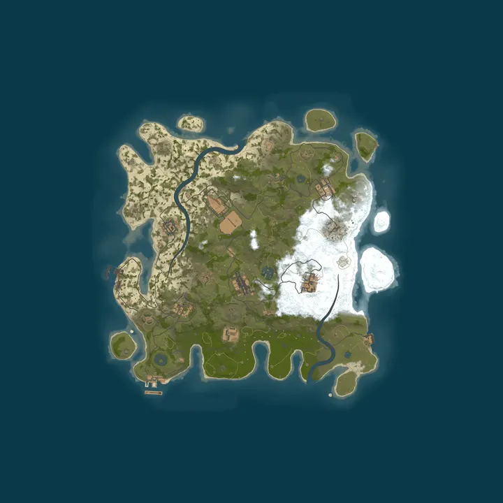 Map of Server Tiktok