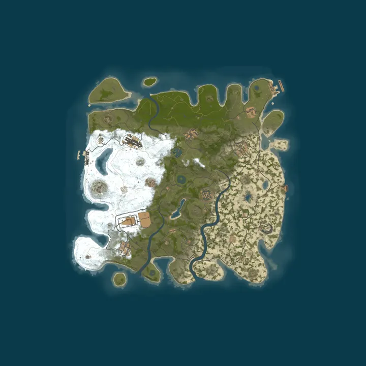 Map of CANARIAS GAMING & FRIENDS - MONTHLY WIPE - LOW POP - ONLY PRO'S