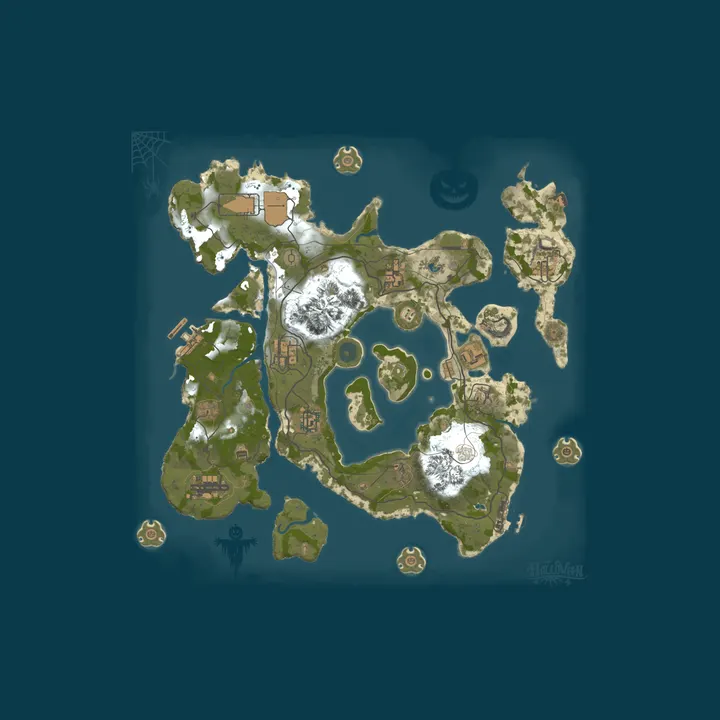 Map of [ESP] La Reserva PVE Custom Halloween