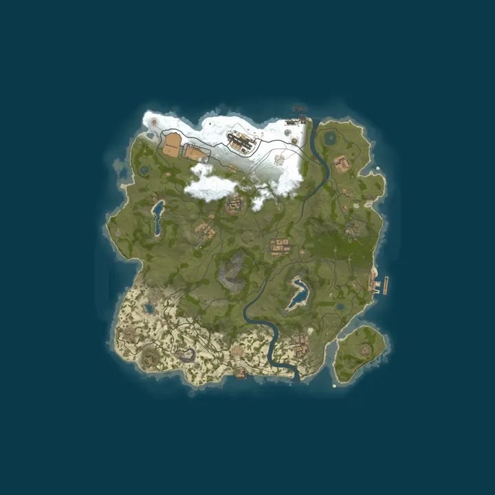 Map of [ES/EU] WARLAND PVE | MINI | RAIDS | SKILLS | EVENTOS | RP | 08