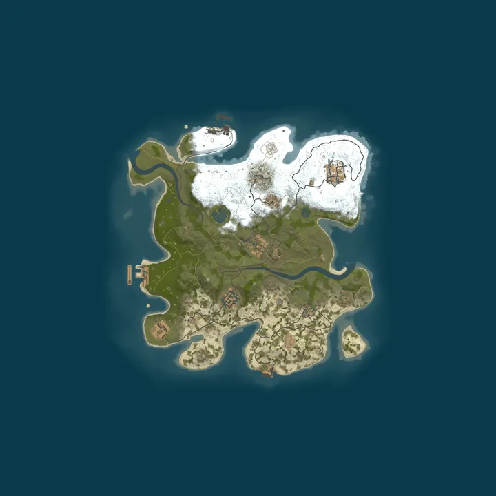 Map of GORGONA [X1000 | PIRATE/NON-STEAM | LOOT+ | FPS++]