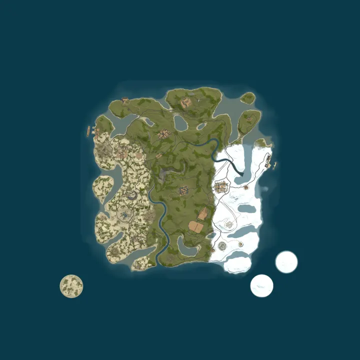 Map of EU|AndysolAM 10x No BPs Solo/Duo/Trio|PVP|Shop|Loot+|Kits|Raid+