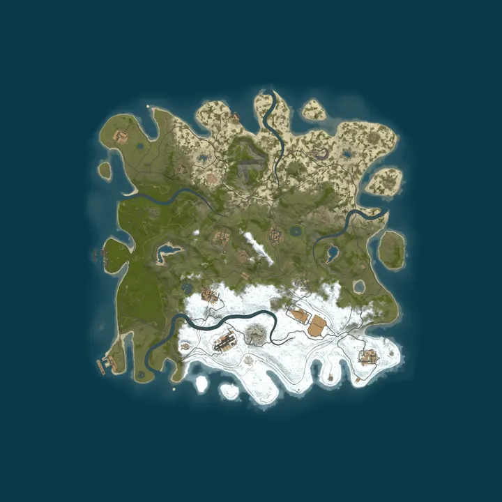 Map of rusty house EU 2X PVE  [events/raids/skill tree]