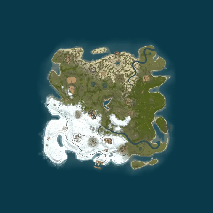 Map of [US] Sailor's PVE Retreat Island