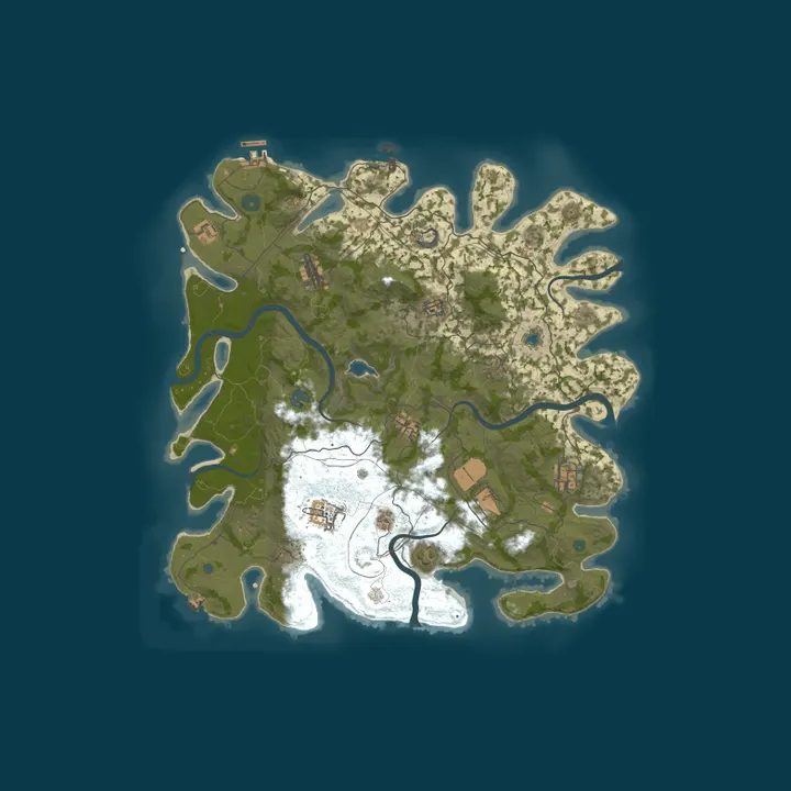 Map of ZLOY RUST 2x | ДЛЯ НОВИЧКОВ | RaidBases | Wipe 02.10