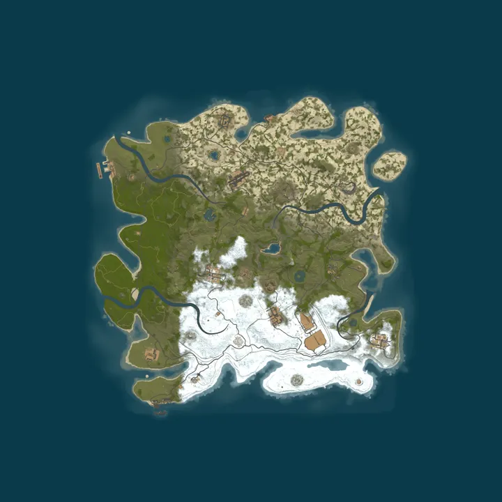 Map of ZLOY RUST 2x | ДЛЯ НОВИЧКОВ | RaidBases | Wipe 03.10