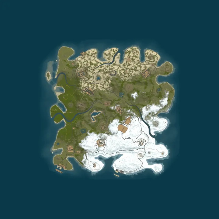 Map of (RU) FKTIF RUST SERVER-X1000