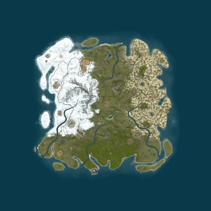 Map of Forsaken Lands