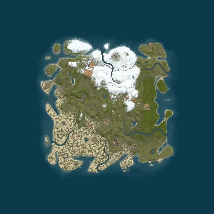 Map of Just Vanilla. | SOLO & DUO ONLY  | LOW POP