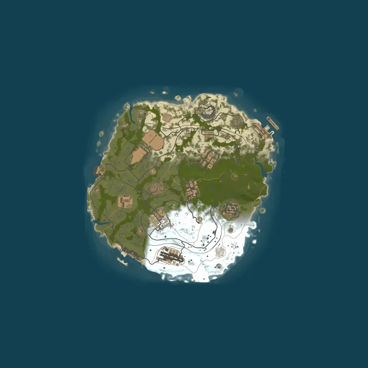 Map of [TR]-[EU] Nexark-Rust NEW Server