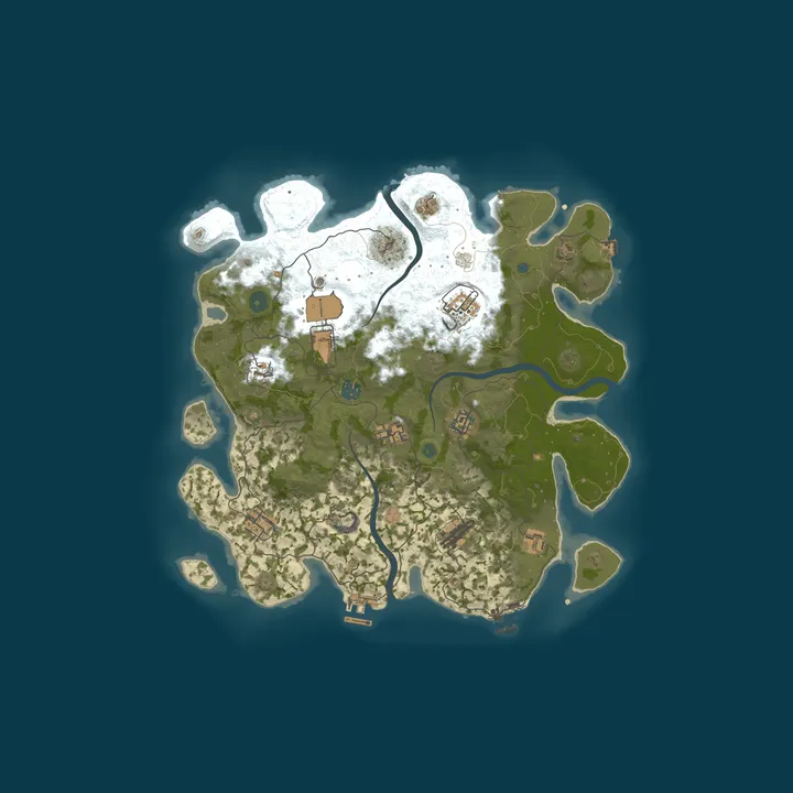 Map of Linuxland / EU Monthly Vanilla