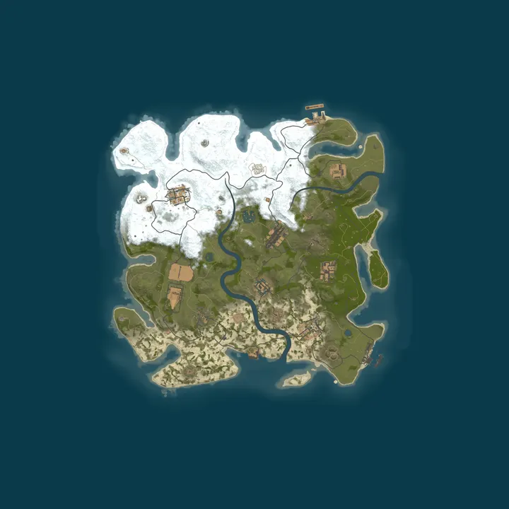 Map of CORRODE RUST | 2X Solo ONLY | JUST FULLWIPED!