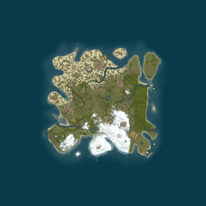 Map of #3 OMSK-Rust Modded | X2 | Для новичков
