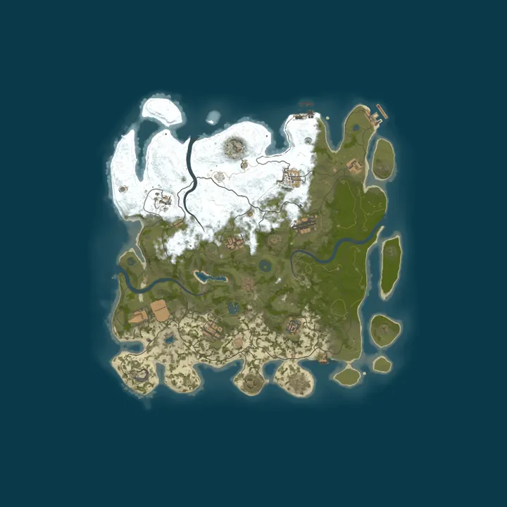Map of STONE RUST X5 [NOLIMIT|BATTLEPASS|HOME|KIT]