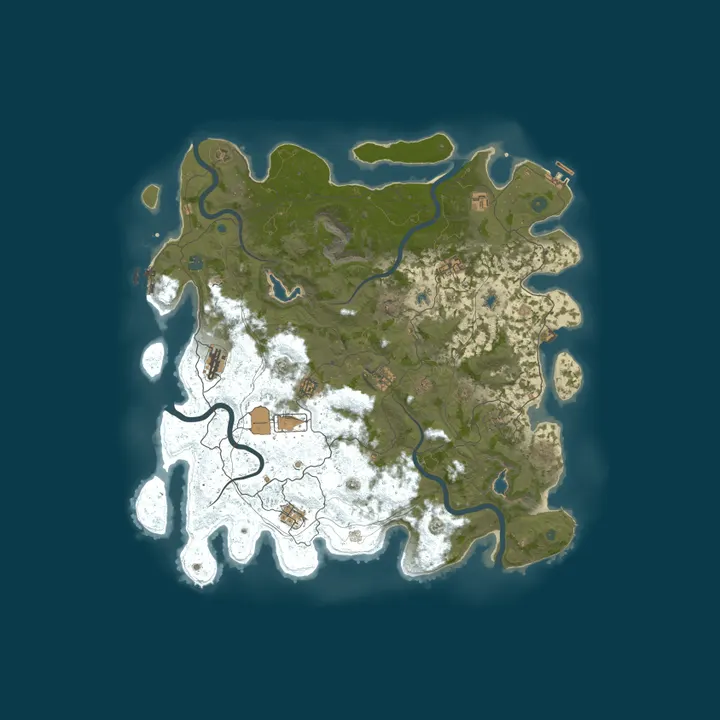 Map of Friendly Rust X2/QUAD/KIT/TELEPORT/EVENT'S