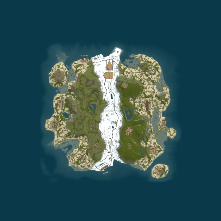 Map of [PVE]LiveRust-Lite X3-X5/крафт/ивенты/скилы/