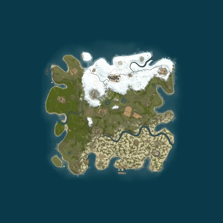 Map of DISTORTING.ru [ ЧЕТВЕРГ | VANILLA | X2 ] Вайп: 08.10