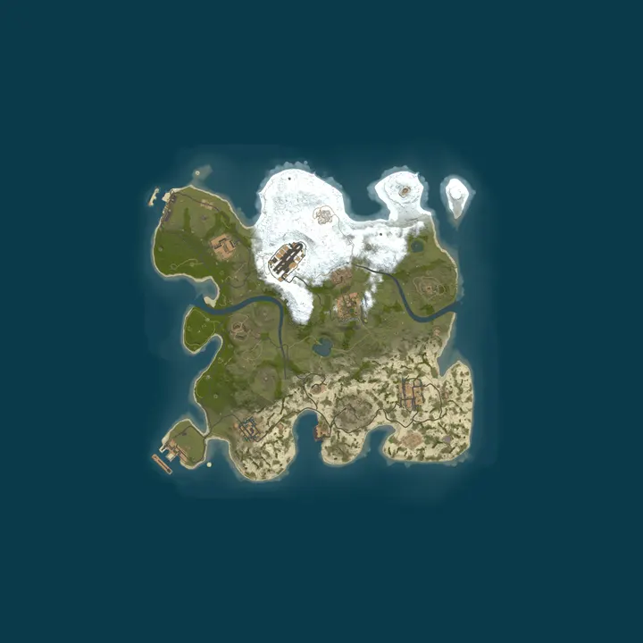 Map of Norway-solo-duo-trio-squad