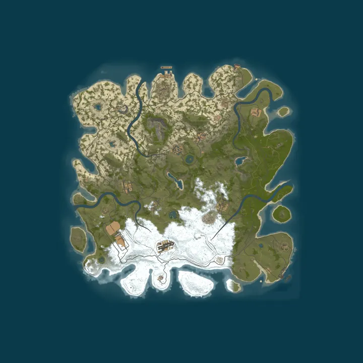 Map of RustWay Solo/Duo EU | Full wipe 07.10