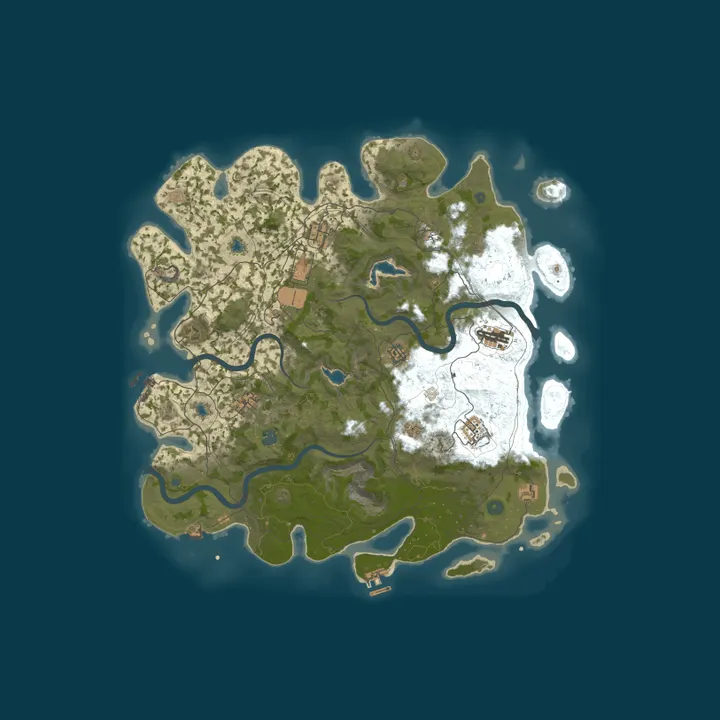 Map of [PVE] Man VS Wild